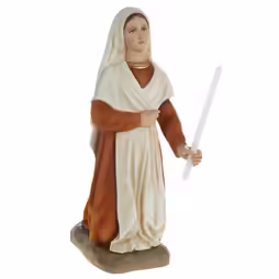 SAINT BERNADETTE SOUBIROUS IN FIBERGLASS