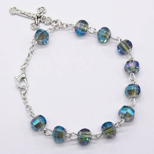 Bracciale decina in cristallo