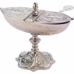 Navetta classica nickel H 13 cm