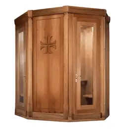 Confessional of wood - Mod. Trieste