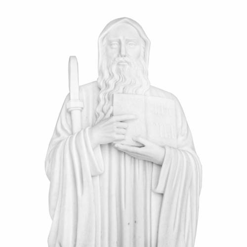 Figure - marble - St. Benedict - 180 cm