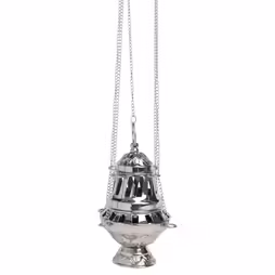 Thurible nickel plated H 16 cm