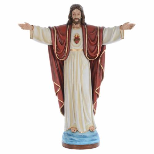 CRISTO REDENTORE IN FIBRA DI VETRO