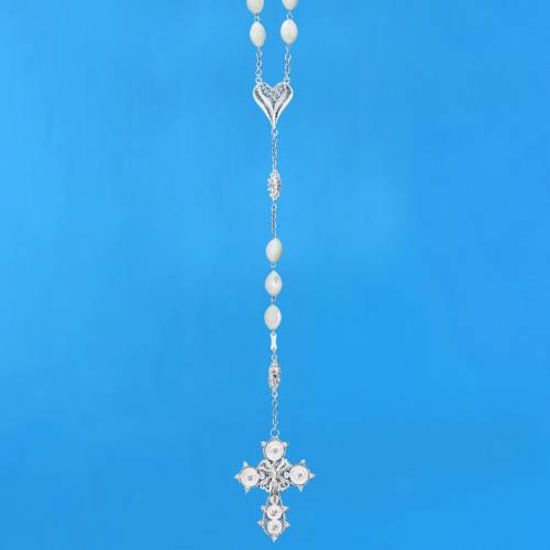 Silver filigree Rosary