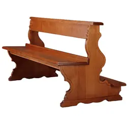 Pew of wood - Mod. Pentecost