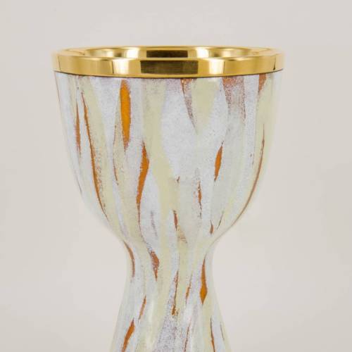 Calice Ottone "Genesis" Smalto a Fuoco Bianco