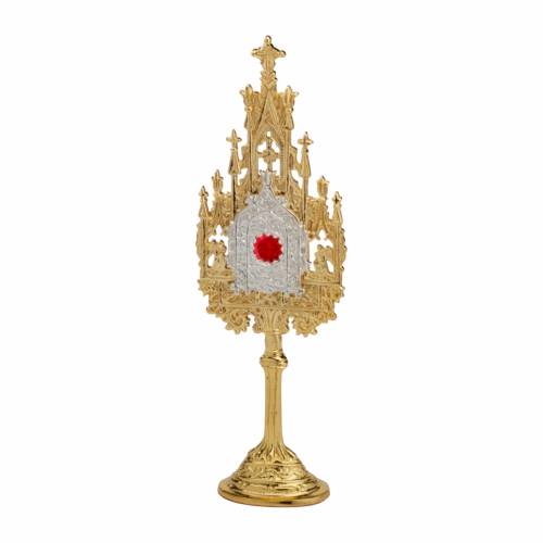 Reliquiario con croce al centro