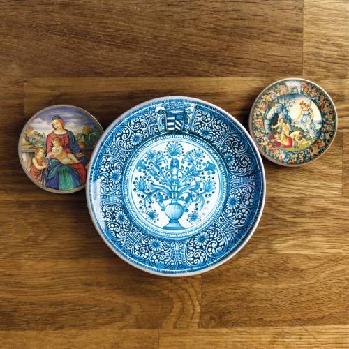 Piatti da Collezione in Maiolica di Deruta