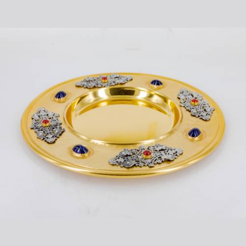 Patena "Reims" con Pietre