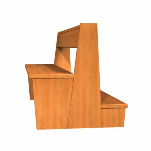 Banco chiesa in legno - Mod. S. Gottardo