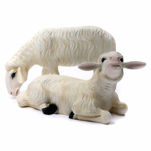 FIGURE DEL PRESEPE - ANIMALI- IN FIBRA DI VETRO