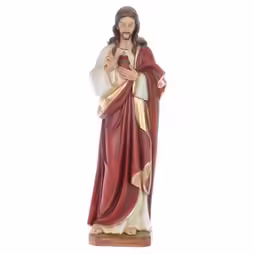 SACRO CUORE DI GESU' IN FIBRA DI VETRO
