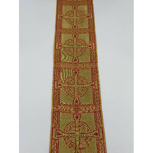 Gallone Largo (10.5cm) Liturgico Semimetallico EMMA 250