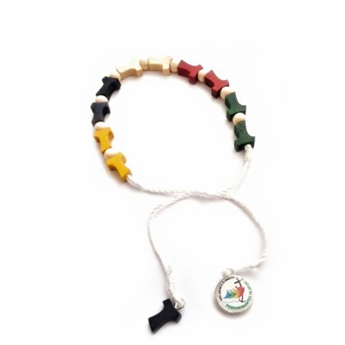 Bracciale rosario Tau Giubileo 2025