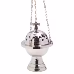 Thurible H 19 cm nickel plated