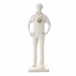 Statua San Carlo Acutis, in polvere di marmo bianca