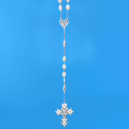 Silver filigree Rosary