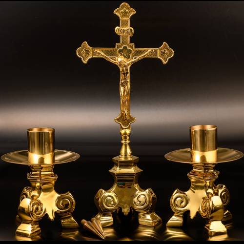 Croce da altare H 35 cm