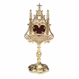 Gilded reliquary H 32 cm