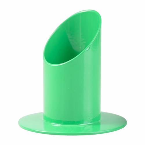 Candlestand bright green