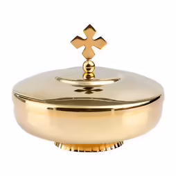 Pisside placcato oro D 12 cm
