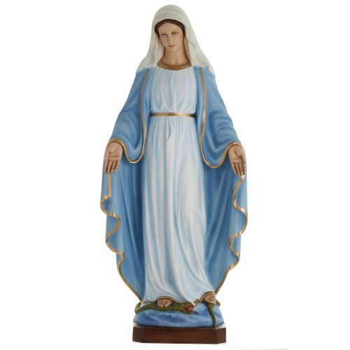 MADONNA IMMACOLATA IN FIBRA DI VETRO