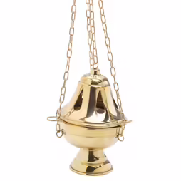 Turibolo colore oro H 17 cm