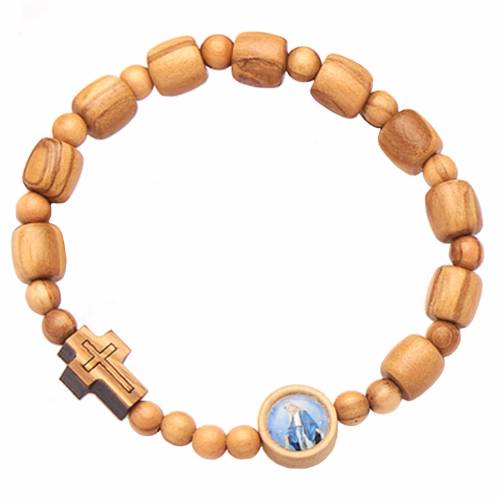 Bracciale Elastico Ulivo con Immagine Resinata