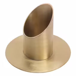 Matt brass candlestand