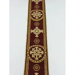 Wide (10.5cm) Liturgical Semi-metallic Gallon EMMA 251
