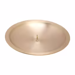 Matte brass coaster D 13 cm