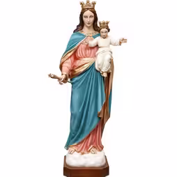 MADONNA AUSILIATRICE IN FIBRA DI VETRO