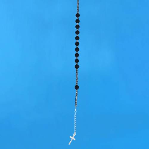 Lava rosary bracelet