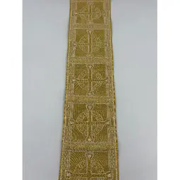 Gallone Largo (10.5cm) Liturgico Semimetallico EMMA 250