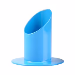 Portacandele blu