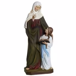 SANT'ANNA CON MARIA IN FIBRA DI VETRO