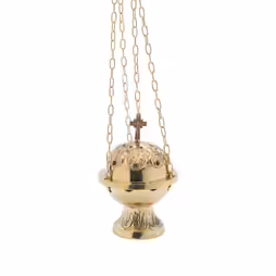 Thurible with Jusus crucified H 15 cm