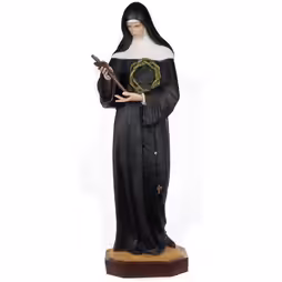 SANTA RITA DA CASCIA IN FIBRA DI VETRO