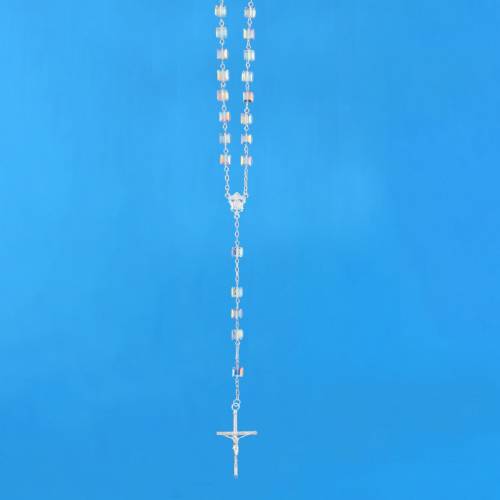 Rosary with Crystal Cubes