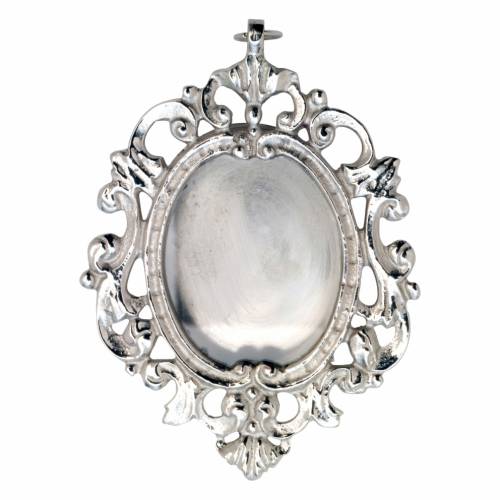 Wall hanging reliquary H 11 cm silver plated