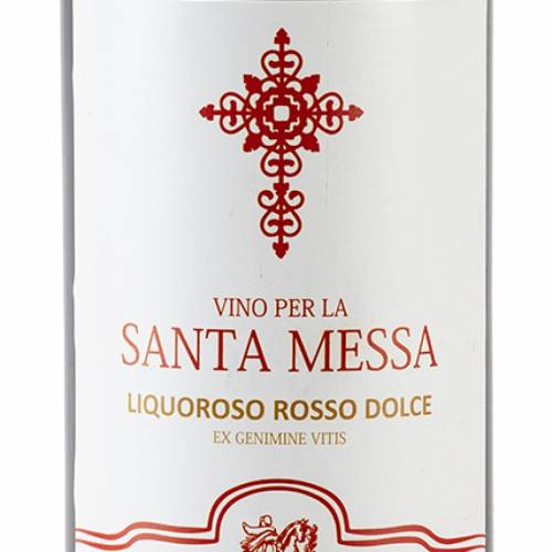 VINO LIQUOROSO ROSSO SANTA MESSA