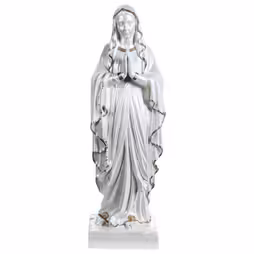 MADONNA DI LOURDES IN FIBRA DI VETRO