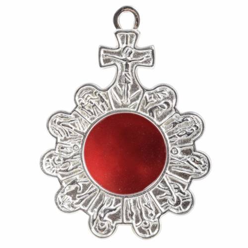Reliquiario da parete placcato nichel