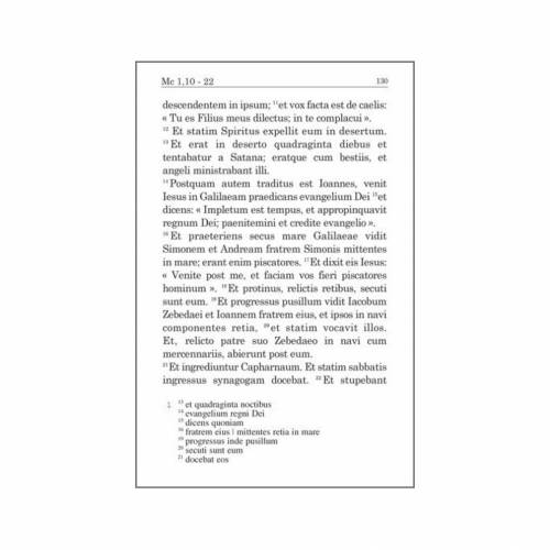 NOVUM TESTAMENTUM ET PSALTERIUM - lingua latina