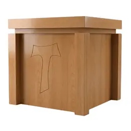 Altar of wood with Tau cross - Art. 740