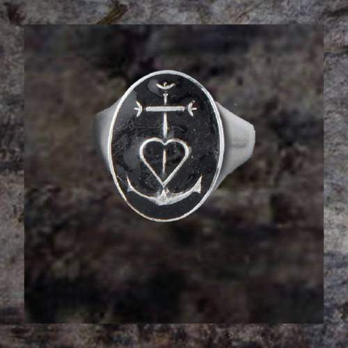 Ring with faith hope and charity