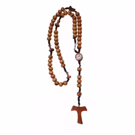 Rosary wood Tau Jubilee 2025