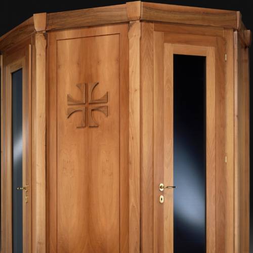 Confessional of wood - Mod. Trieste