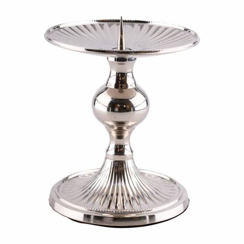 Nickel Candle Stand