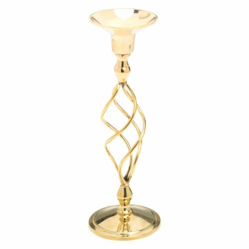 Candelabro a spirale H 23 cm
